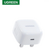 UGREEN 60451 Type-C 20W PD Power Adapter 9V-2.22A (White)