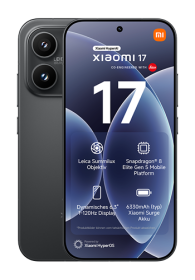 Xiaomi 17 5G 512GB, 12GB RAM, Black