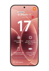 Xiaomi 17 5G 512GB, 12GB RAM, Pink