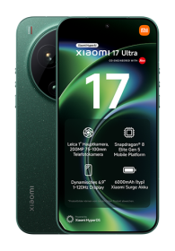 Xiaomi 17 Ultra 512GB, 16GB RAM, Starlit Green